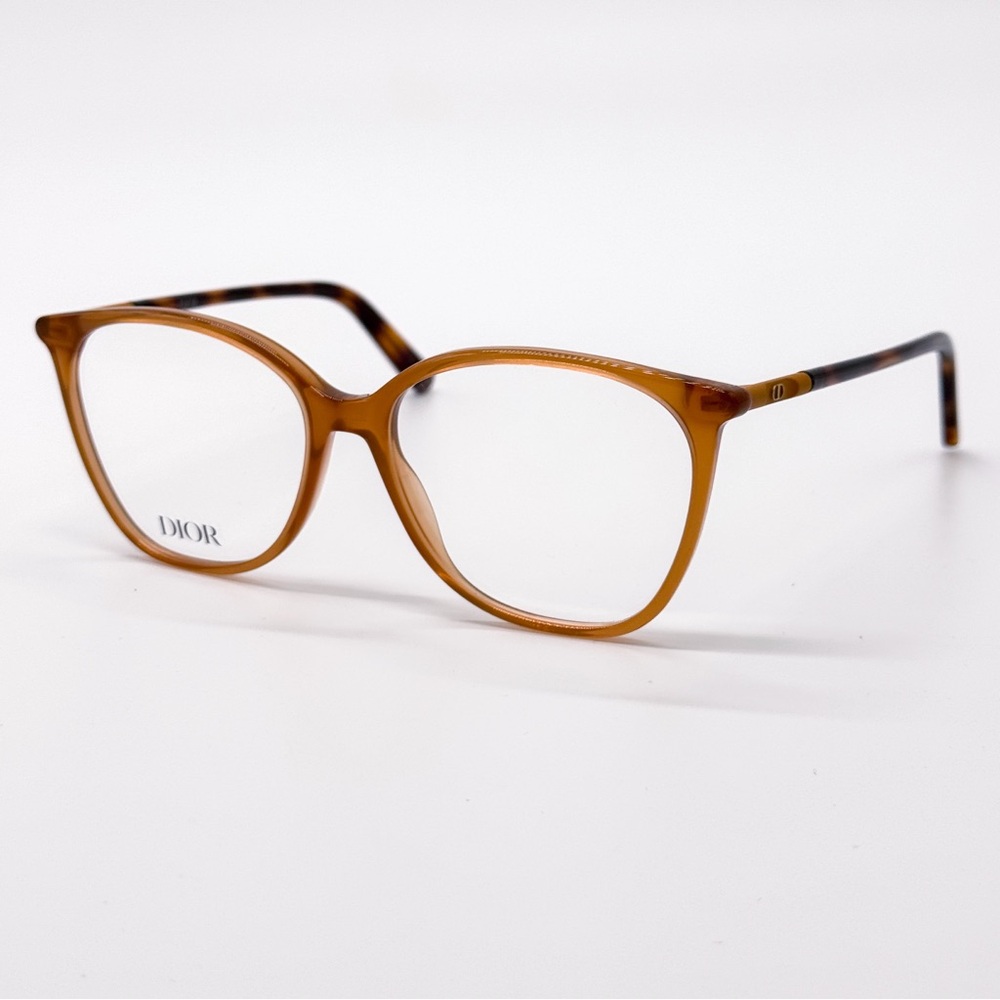 NEW Dior Brown Havana Eyeglasses, Women Dior Mini CD S6I - Picture 2 of 10